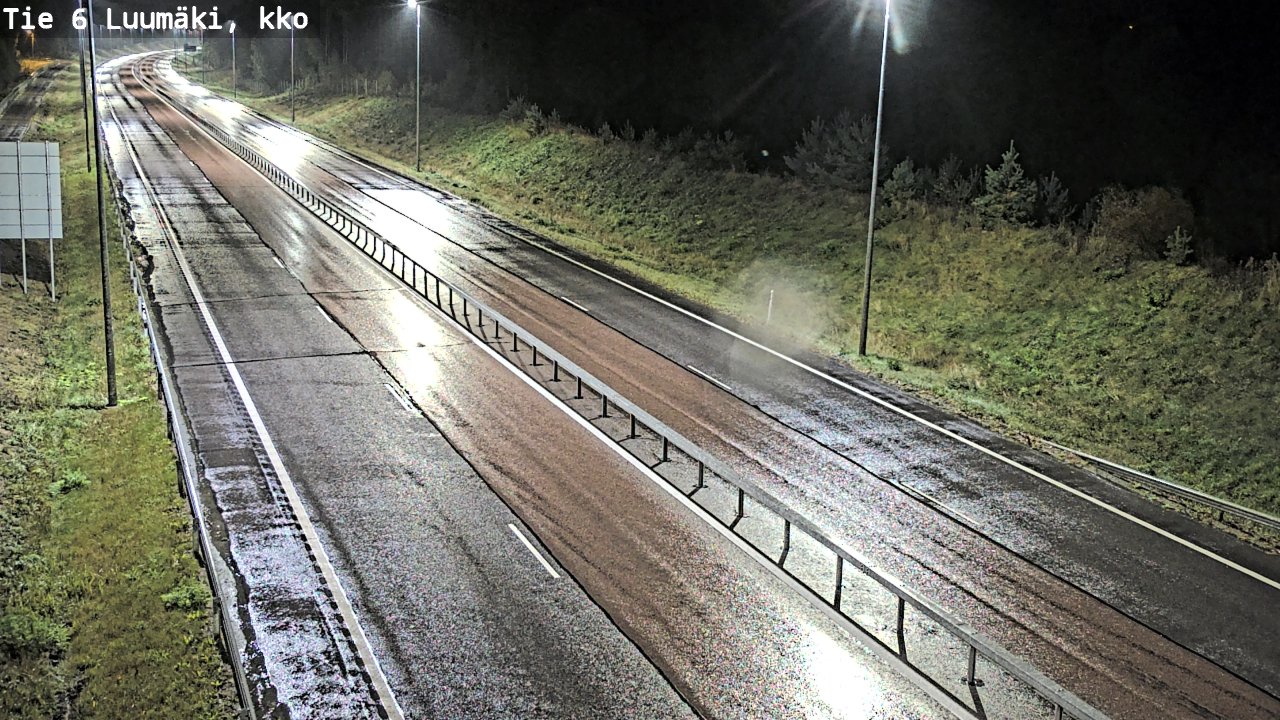 Weather Camera Image Road 6 Luumäki, kirkko, Luumäki, Etelä-Karjala