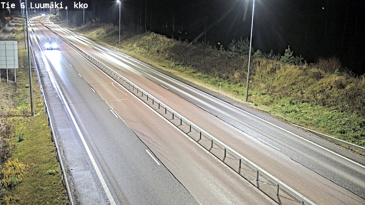 Kelikamerat Kuva Tie 6 Luumäki, kirkko, Luumäki, Etelä-Karjala