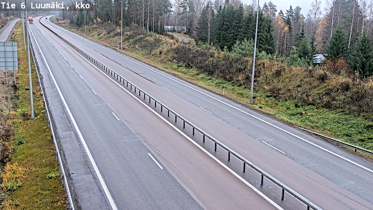 Kelikamerat Kuva Tie 6 Luumäki, kirkko, Luumäki, Etelä-Karjala