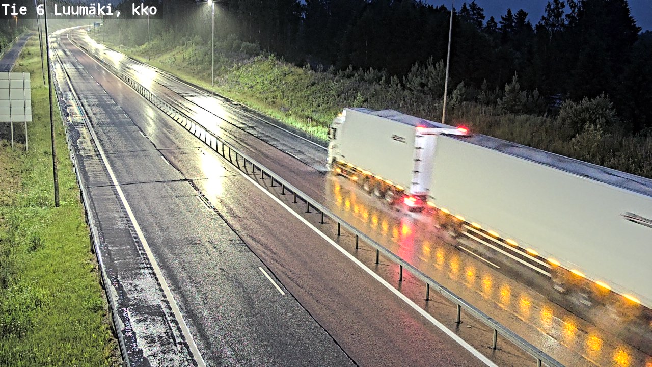 Kelikamerat Kuva Tie 6 Luumäki, kirkko, Luumäki, Etelä-Karjala