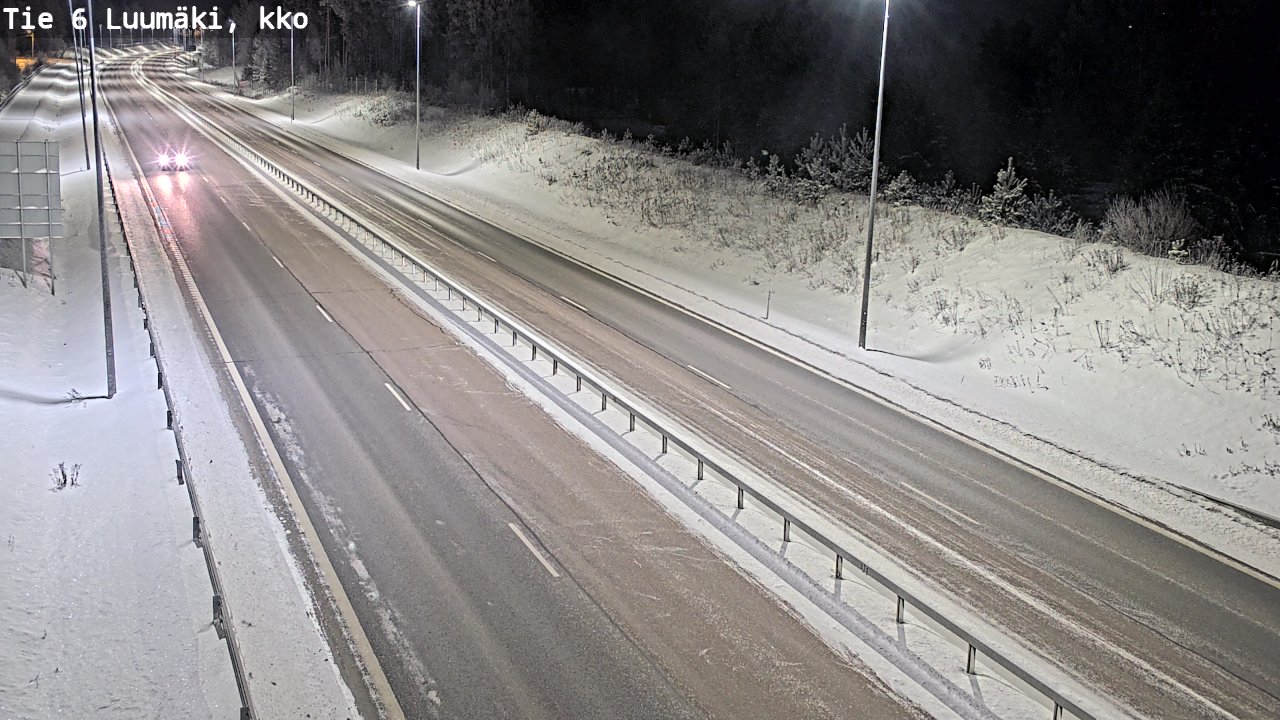 Kelikamerat Kuva Tie 6 Luumäki, kirkko, Luumäki, Etelä-Karjala