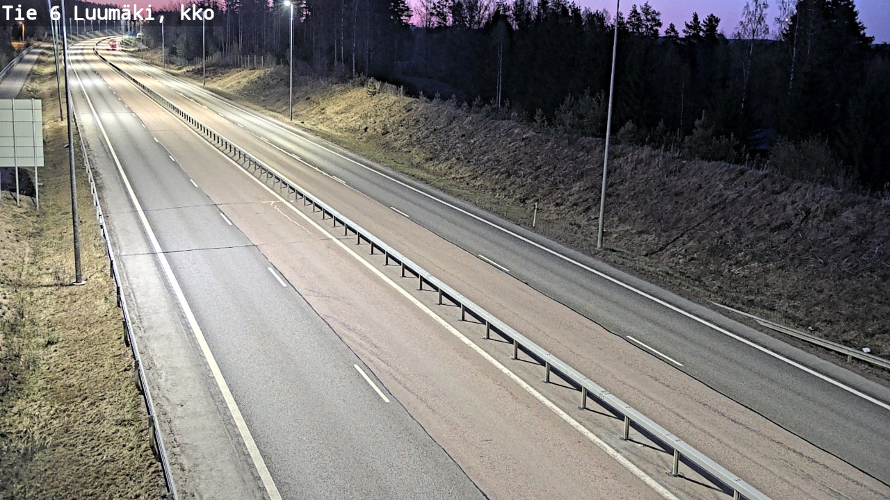 Kelikamerat Kuva Tie 6 Luumäki, kirkko, Luumäki, Etelä-Karjala