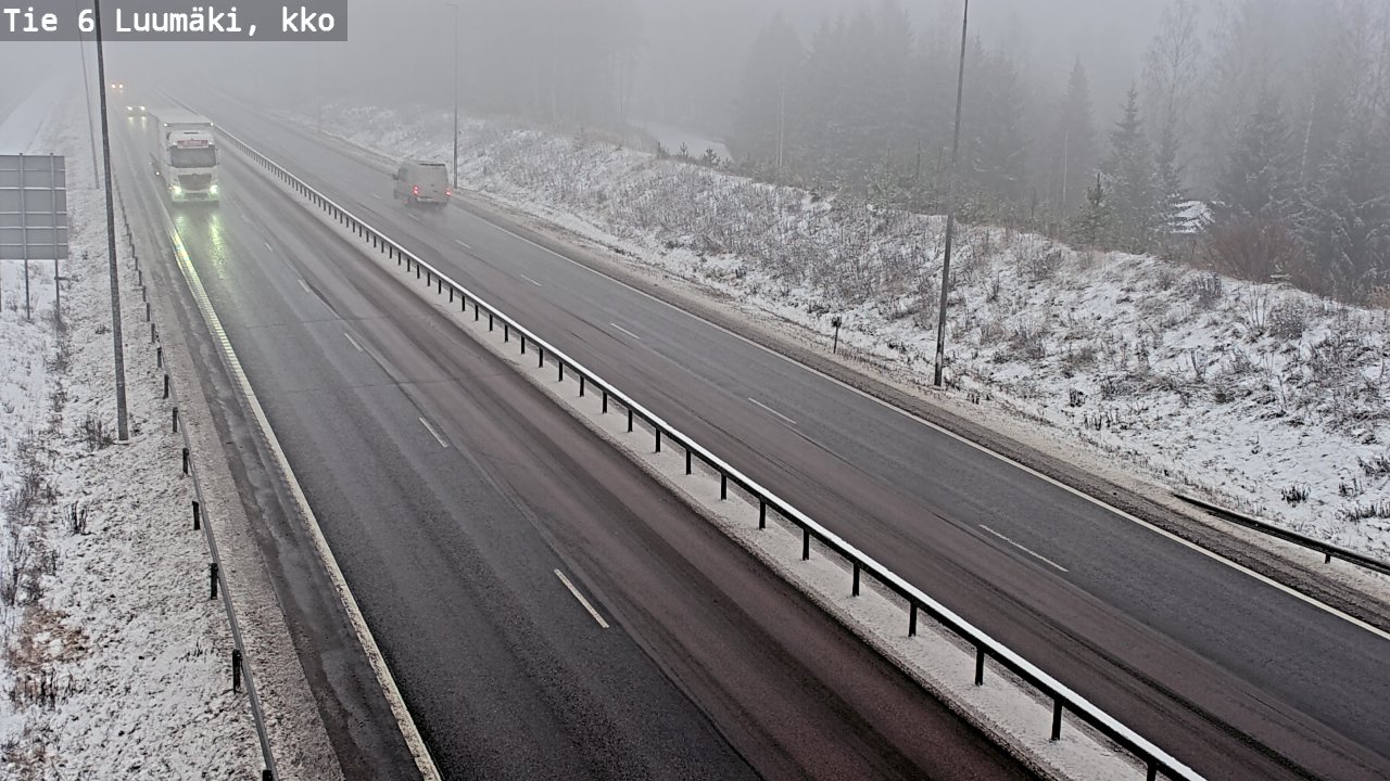 Weather Camera Image Road 6 Luumäki, kirkko, Luumäki, Etelä-Karjala