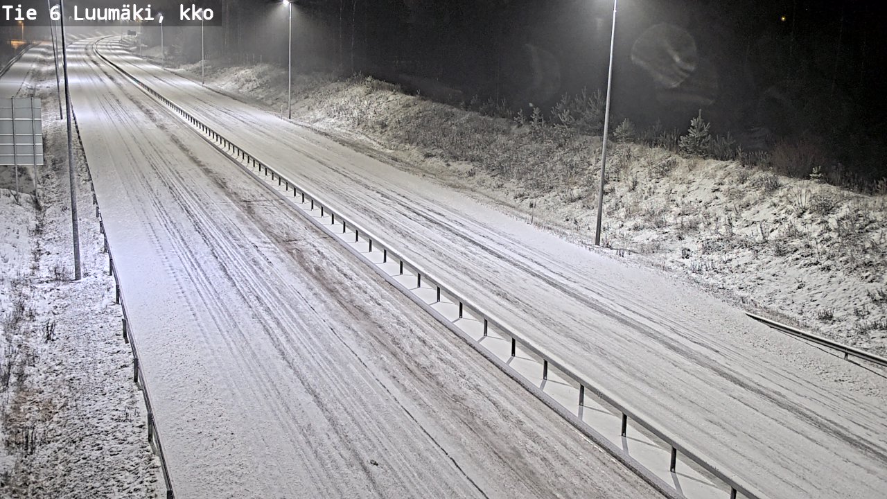 Kelikamerat Kuva Tie 6 Luumäki, kirkko, Luumäki, Etelä-Karjala