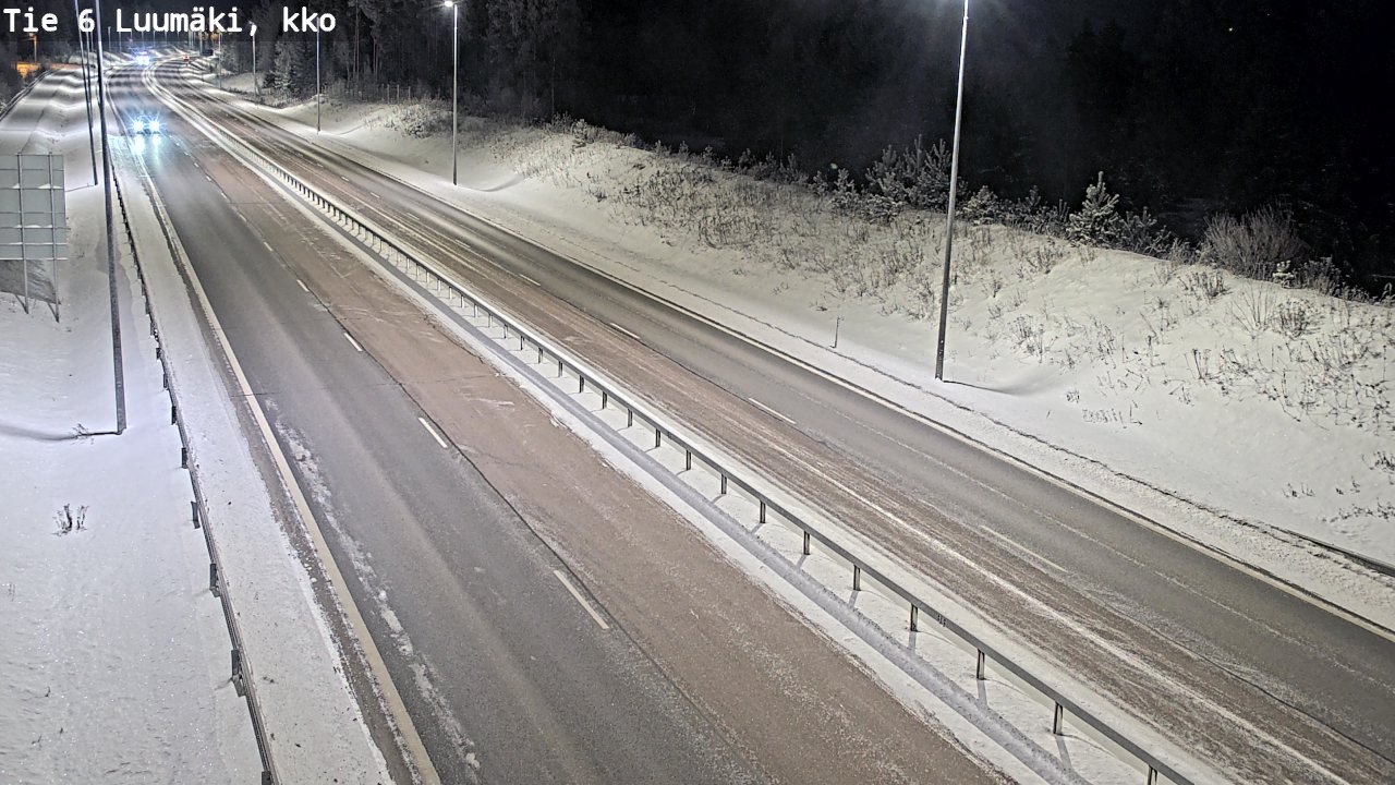 Kelikamerat Kuva Tie 6 Luumäki, kirkko, Luumäki, Etelä-Karjala