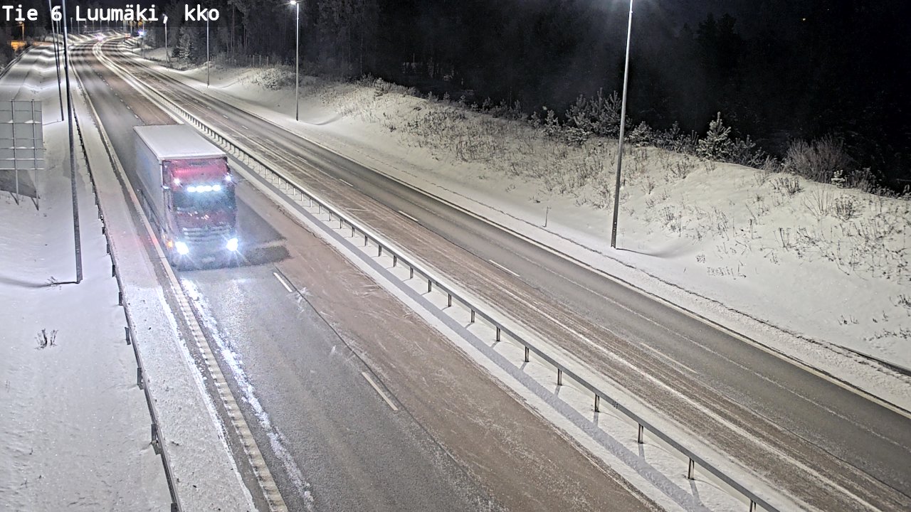 Kelikamerat Kuva Tie 6 Luumäki, kirkko, Luumäki, Etelä-Karjala