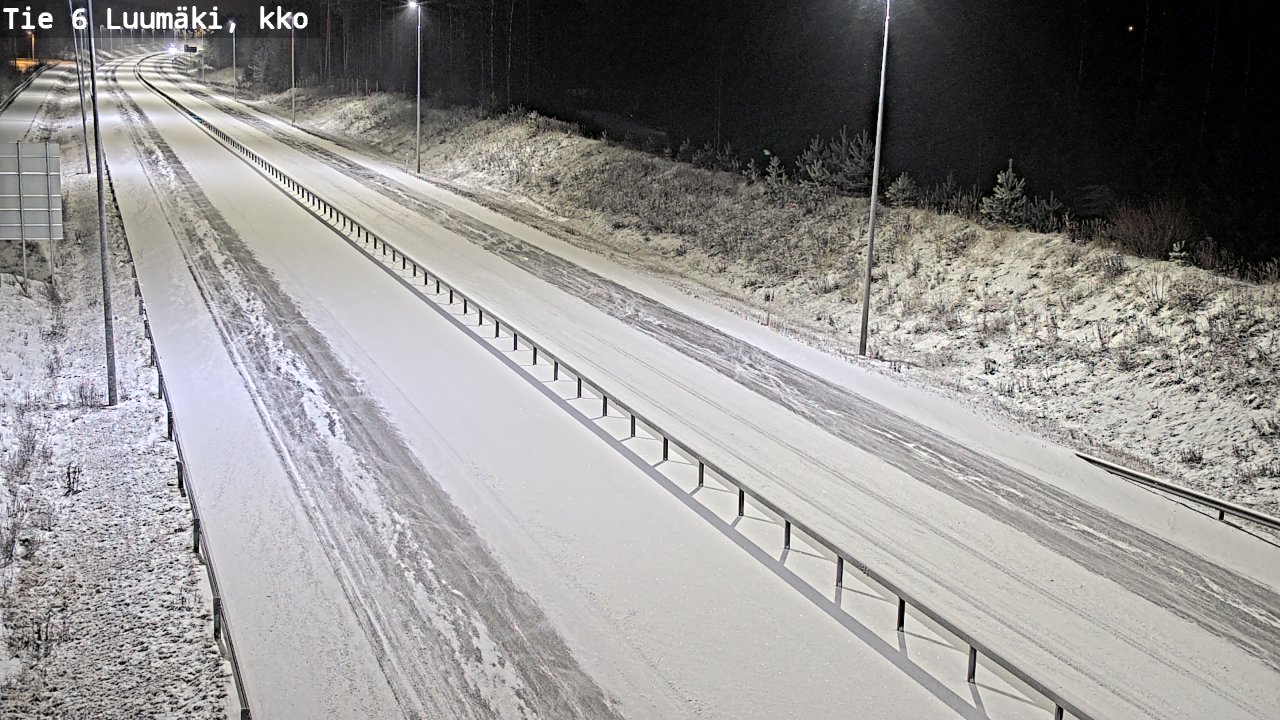 Kelikamerat Kuva Tie 6 Luumäki, kirkko, Luumäki, Etelä-Karjala