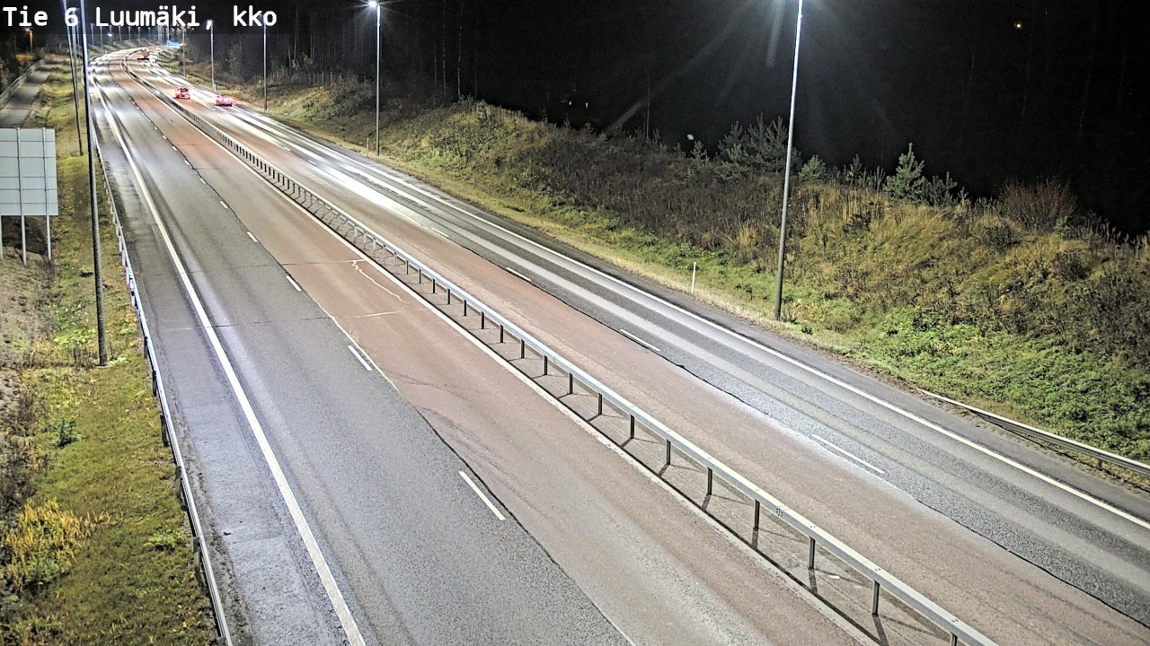 Kelikamerat Kuva Tie 6 Luumäki, kirkko, Luumäki, Etelä-Karjala