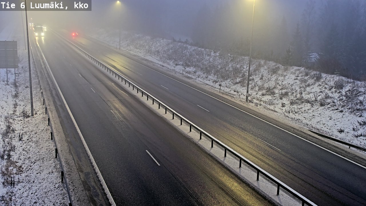 Weather Camera Image Road 6 Luumäki, kirkko, Luumäki, Etelä-Karjala