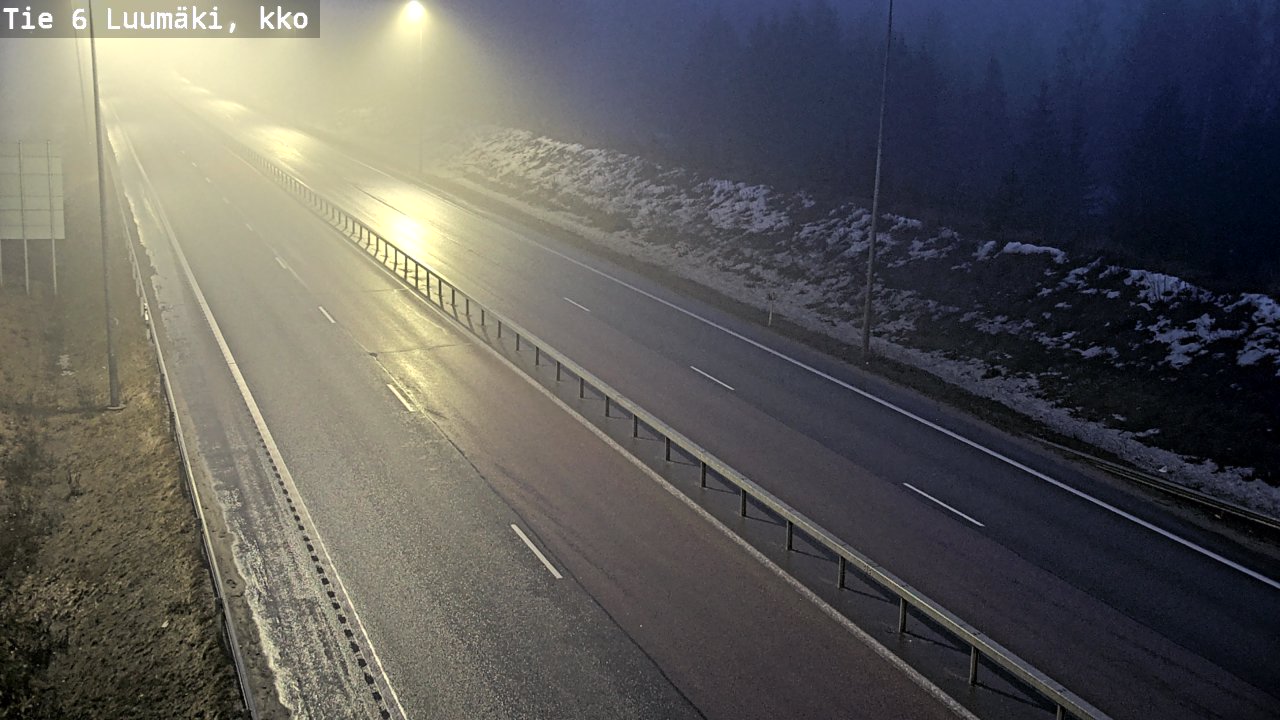 Kelikamerat Kuva Tie 6 Luumäki, kirkko, Luumäki, Etelä-Karjala