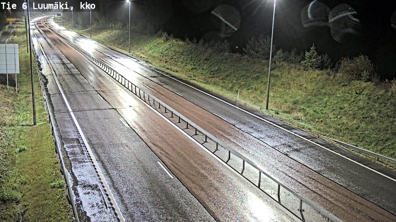 Weather Camera Image Road 6 Luumäki, kirkko, Luumäki, Etelä-Karjala