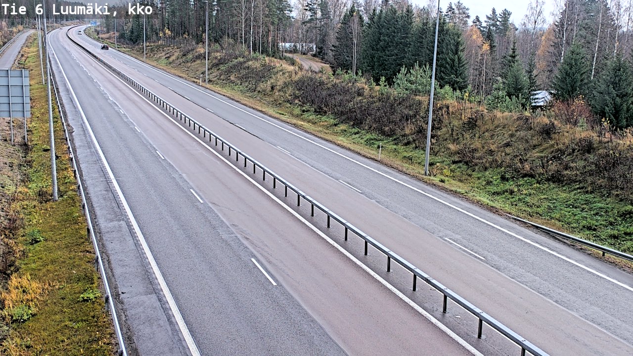 Kelikamerat Kuva Tie 6 Luumäki, kirkko, Luumäki, Etelä-Karjala