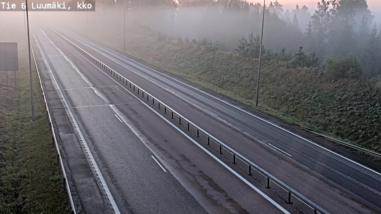 Kelikamerat Kuva Tie 6 Luumäki, kirkko, Luumäki, Etelä-Karjala