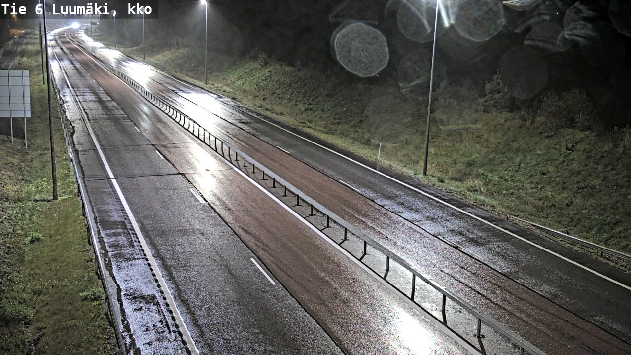 Weather Camera Image Road 6 Luumäki, kirkko, Luumäki, Etelä-Karjala