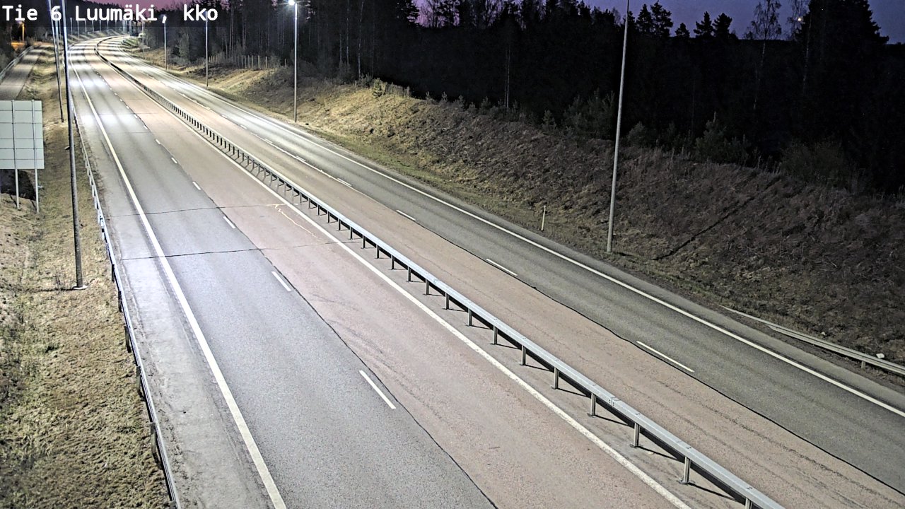Kelikamerat Kuva Tie 6 Luumäki, kirkko, Luumäki, Etelä-Karjala