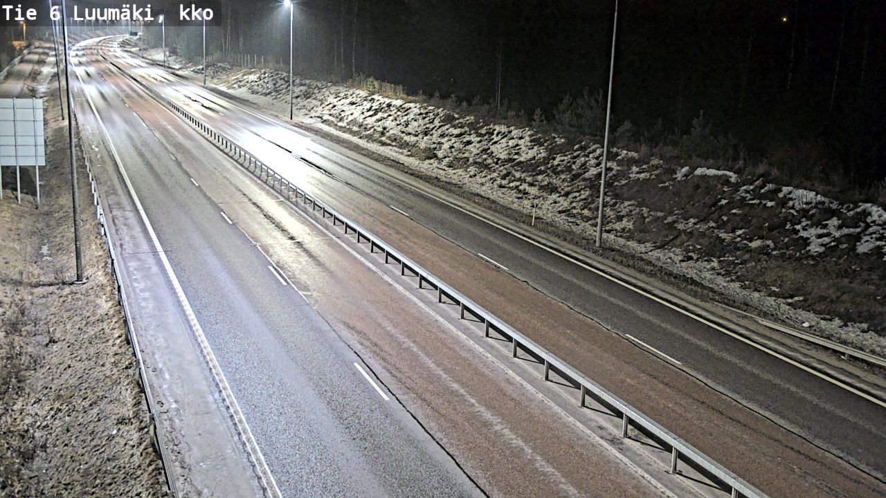 Kelikamerat Kuva Tie 6 Luumäki, kirkko, Luumäki, Etelä-Karjala