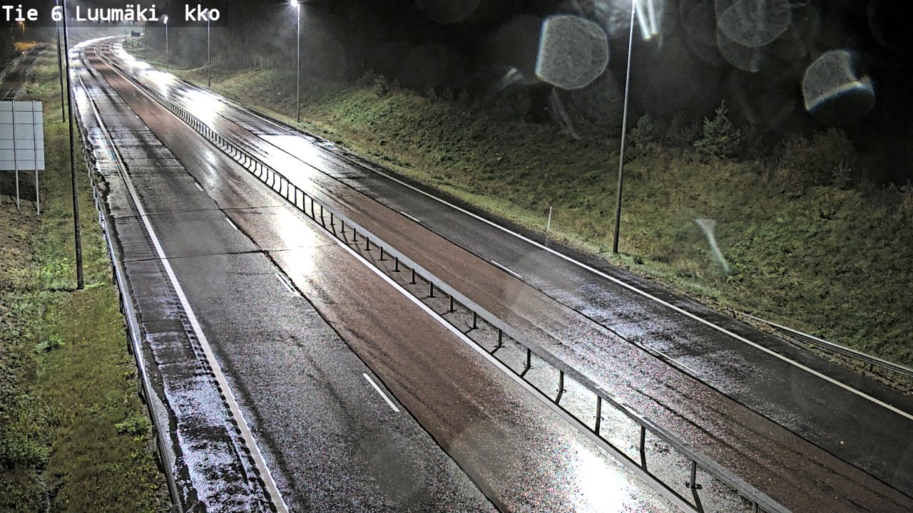 Weather Camera Image Road 6 Luumäki, kirkko, Luumäki, Etelä-Karjala