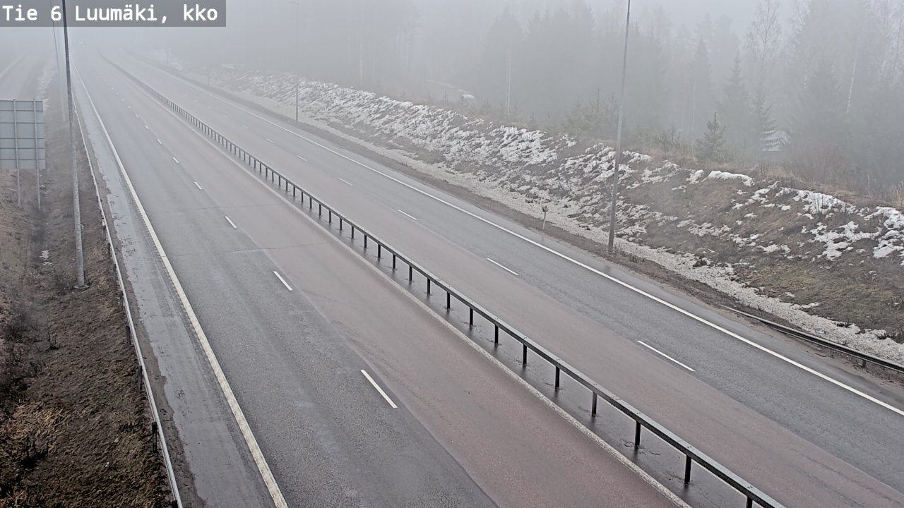 Kelikamerat Kuva Tie 6 Luumäki, kirkko, Luumäki, Etelä-Karjala