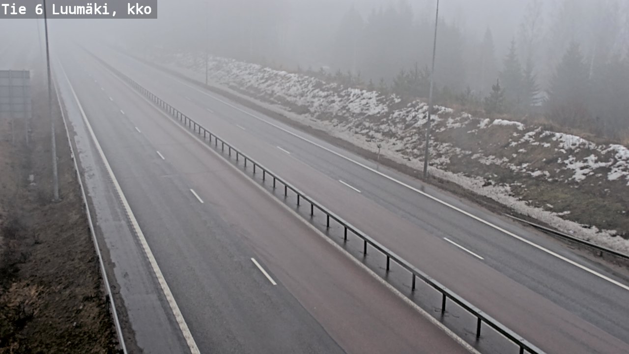 Kelikamerat Kuva Tie 6 Luumäki, kirkko, Luumäki, Etelä-Karjala