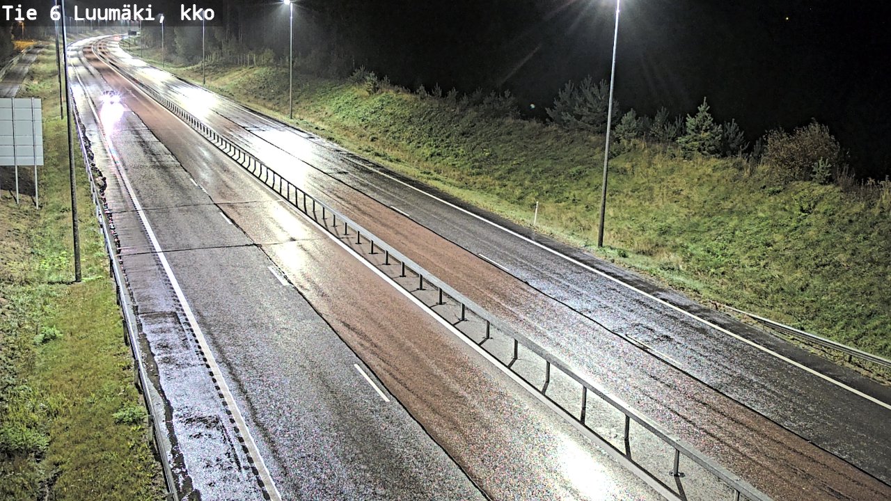 Weather Camera Image Road 6 Luumäki, kirkko, Luumäki, Etelä-Karjala