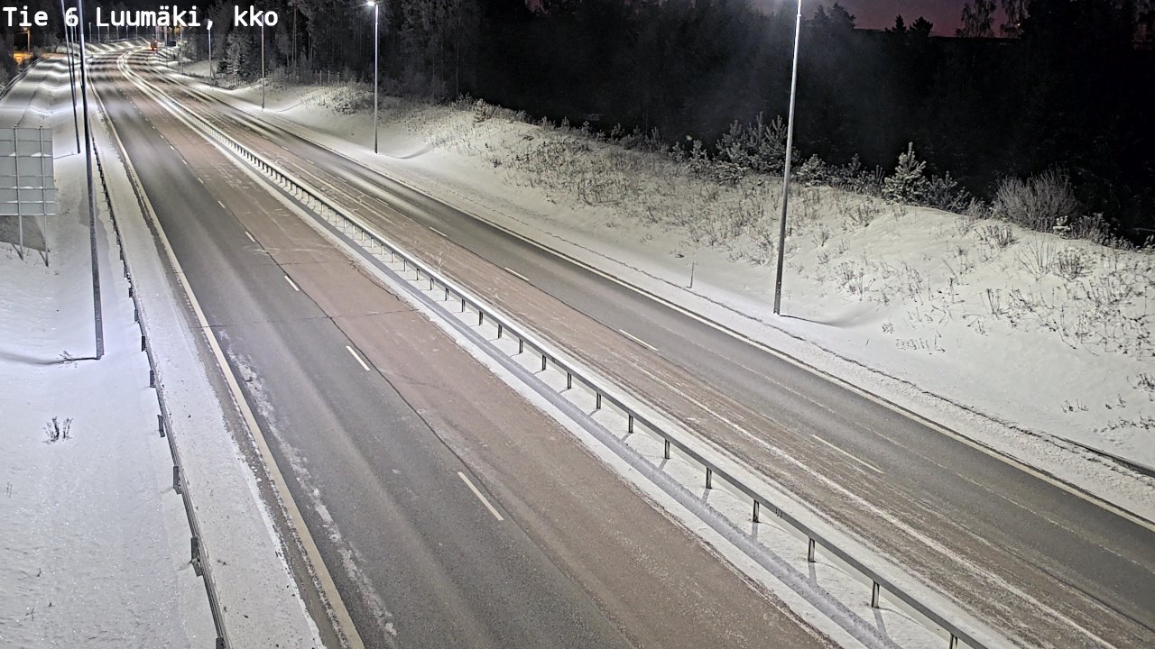 Kelikamerat Kuva Tie 6 Luumäki, kirkko, Luumäki, Etelä-Karjala