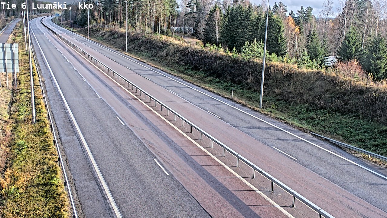 Kelikamerat Kuva Tie 6 Luumäki, kirkko, Luumäki, Etelä-Karjala