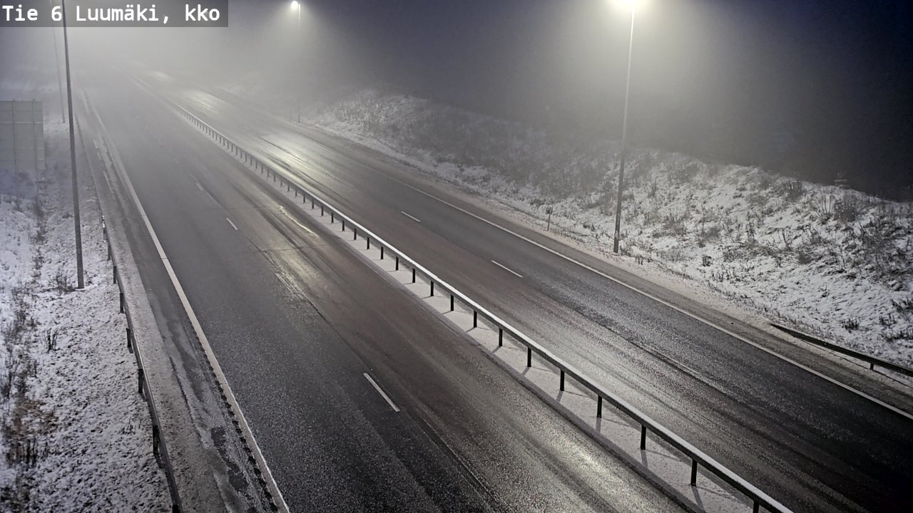 Weather Camera Image Road 6 Luumäki, kirkko, Luumäki, Etelä-Karjala