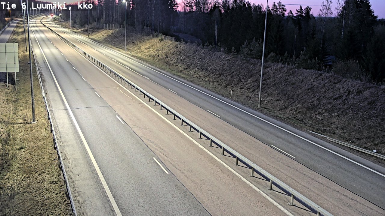 Kelikamerat Kuva Tie 6 Luumäki, kirkko, Luumäki, Etelä-Karjala