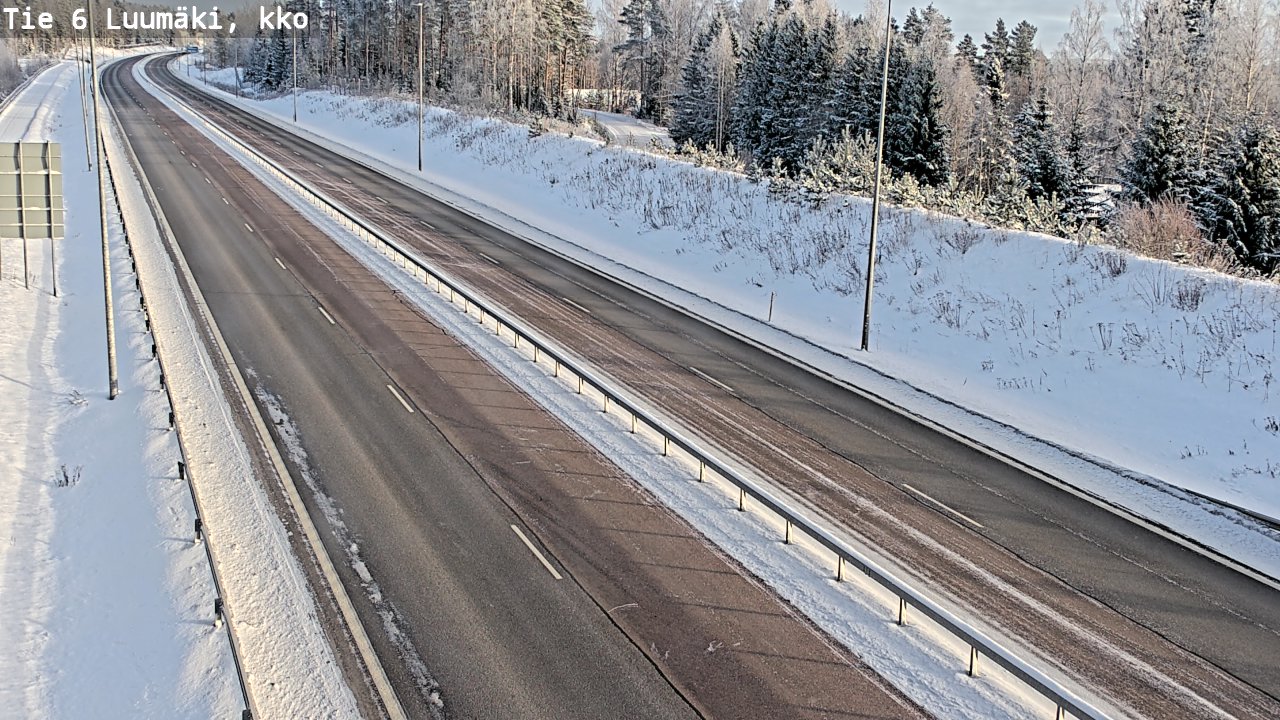 Kelikamerat Kuva Tie 6 Luumäki, kirkko, Luumäki, Etelä-Karjala