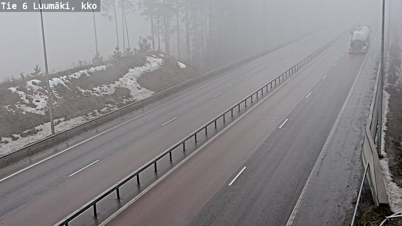 Kelikamerat Kuva Tie 6 Luumäki, kirkko, Luumäki, Etelä-Karjala