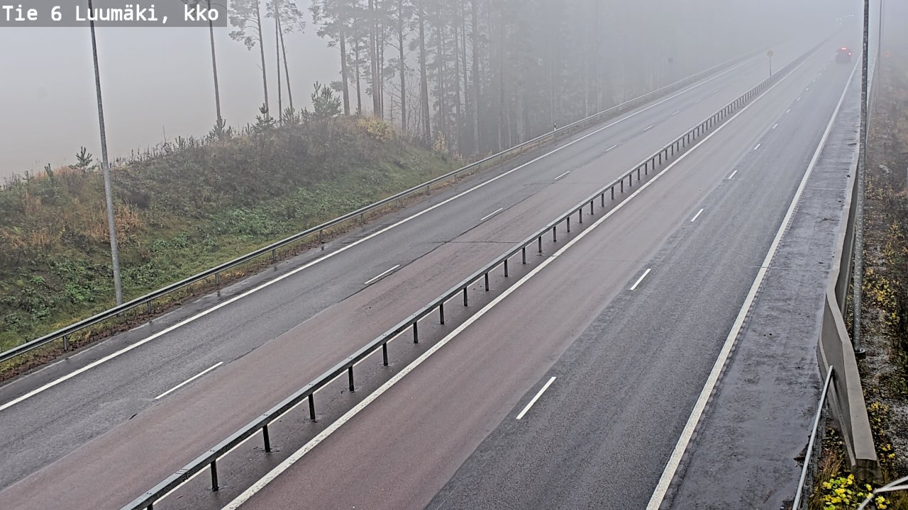 Kelikamerat Kuva Tie 6 Luumäki, kirkko, Luumäki, Etelä-Karjala