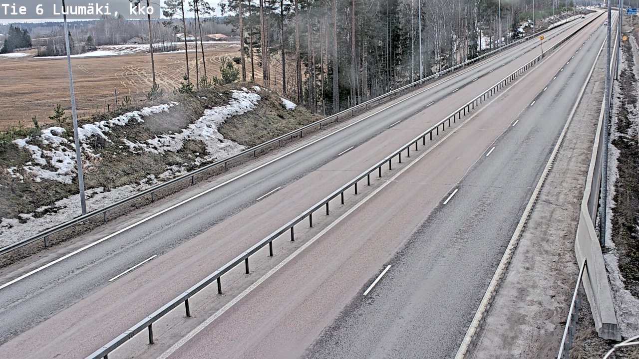 Kelikamerat Kuva Tie 6 Luumäki, kirkko, Luumäki, Etelä-Karjala