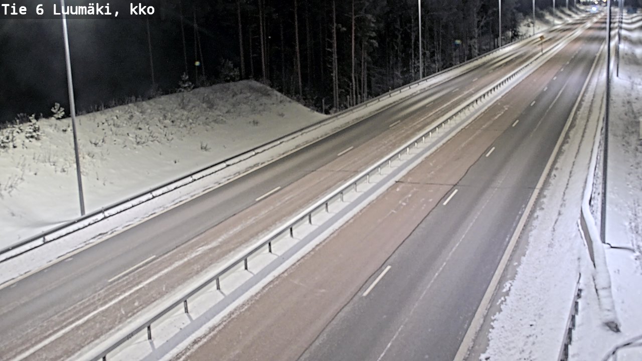 Kelikamerat Kuva Tie 6 Luumäki, kirkko, Luumäki, Etelä-Karjala