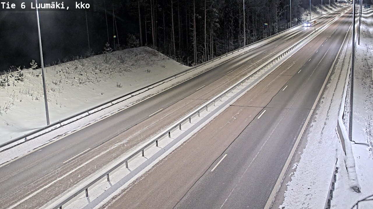 Kelikamerat Kuva Tie 6 Luumäki, kirkko, Luumäki, Etelä-Karjala