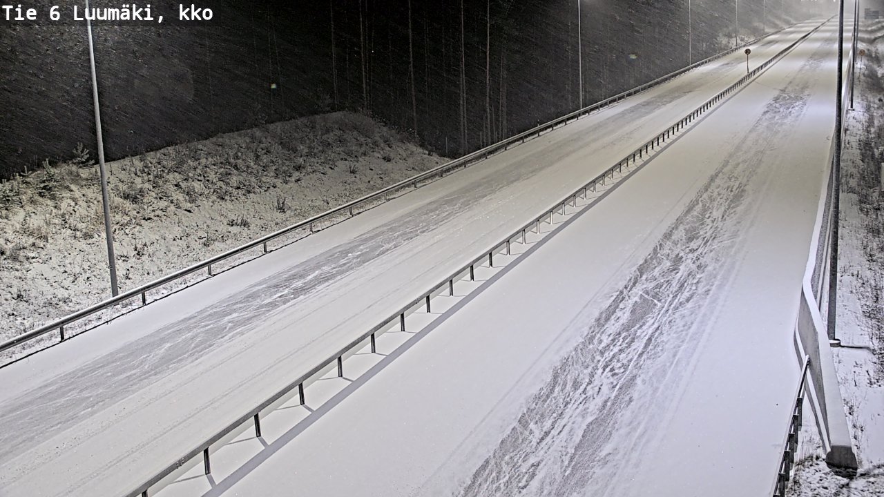 Kelikamerat Kuva Tie 6 Luumäki, kirkko, Luumäki, Etelä-Karjala