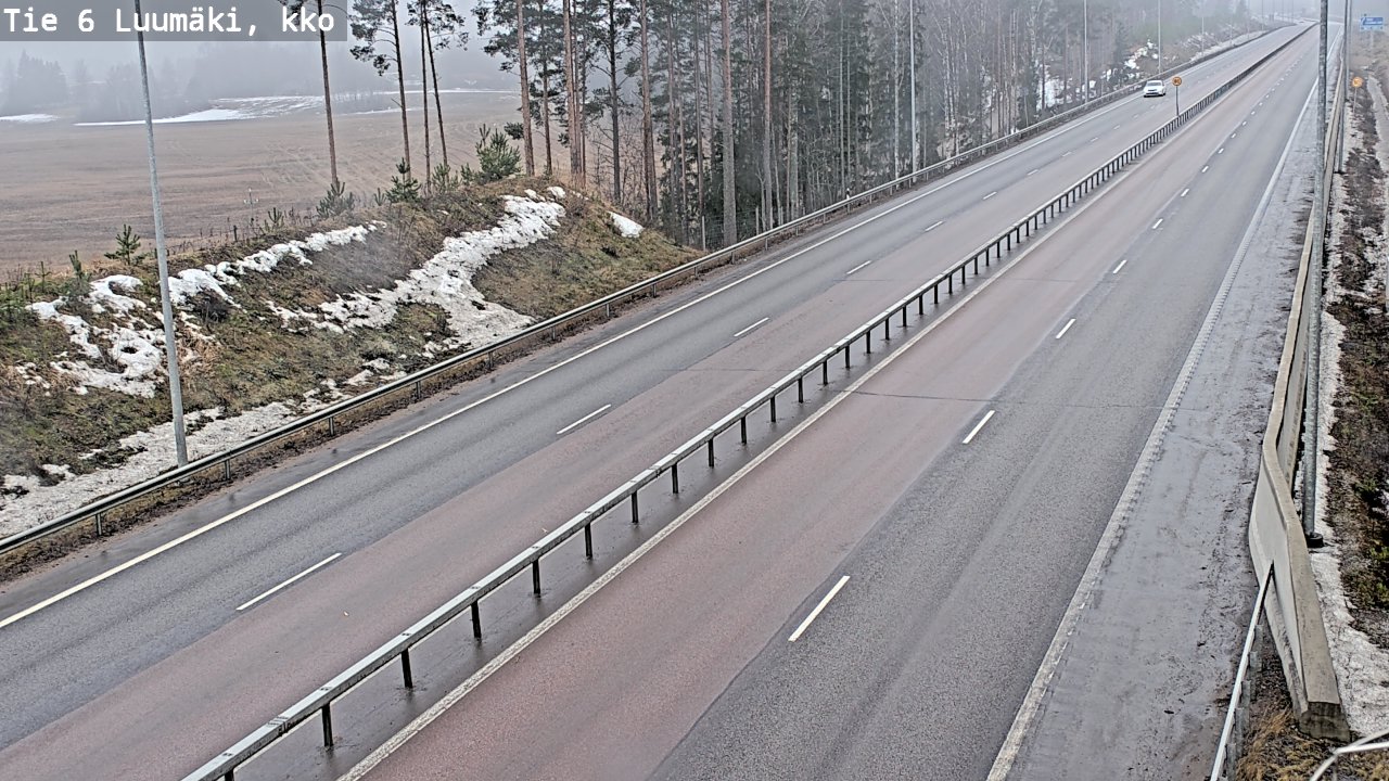 Kelikamerat Kuva Tie 6 Luumäki, kirkko, Luumäki, Etelä-Karjala