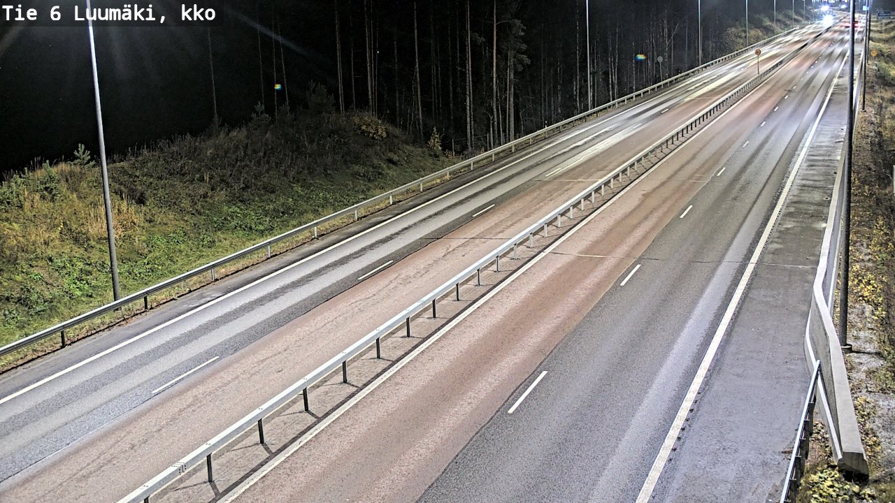 Kelikamerat Kuva Tie 6 Luumäki, kirkko, Luumäki, Etelä-Karjala