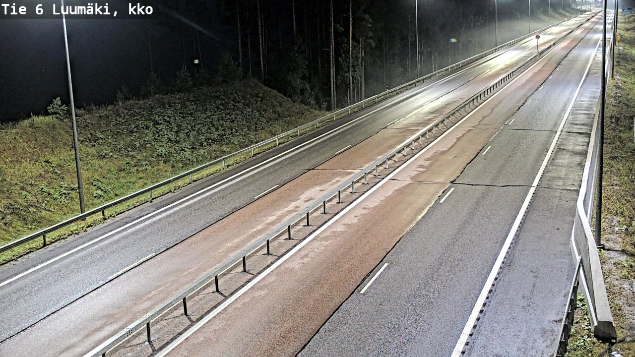 Kelikamerat Kuva Tie 6 Luumäki, kirkko, Luumäki, Etelä-Karjala