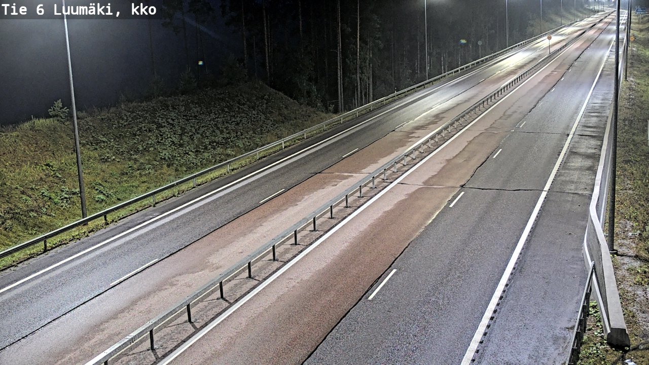 Kelikamerat Kuva Tie 6 Luumäki, kirkko, Luumäki, Etelä-Karjala
