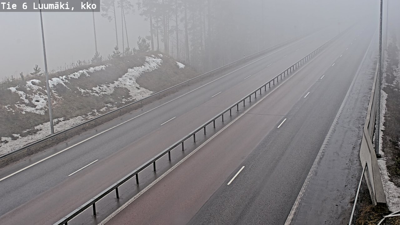 Kelikamerat Kuva Tie 6 Luumäki, kirkko, Luumäki, Etelä-Karjala