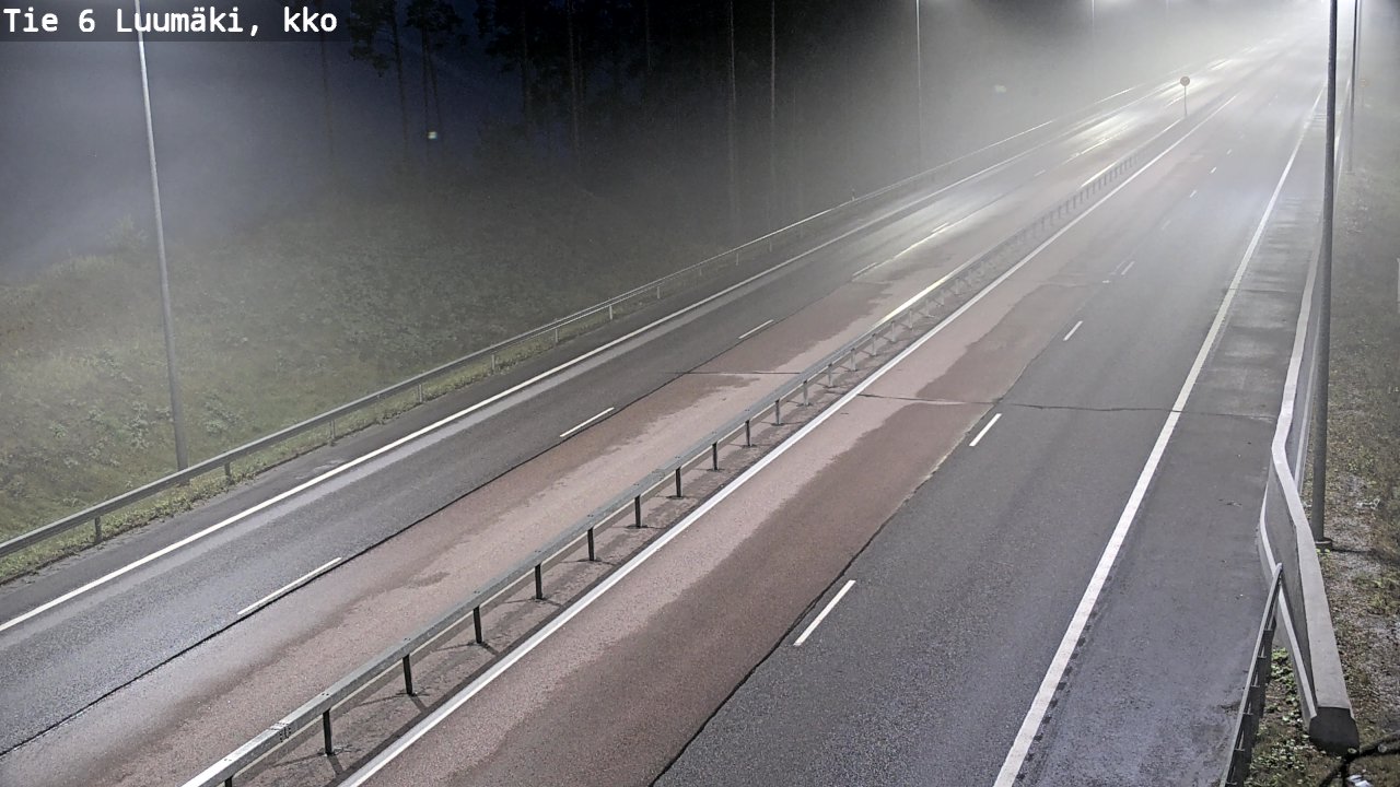 Kelikamerat Kuva Tie 6 Luumäki, kirkko, Luumäki, Etelä-Karjala