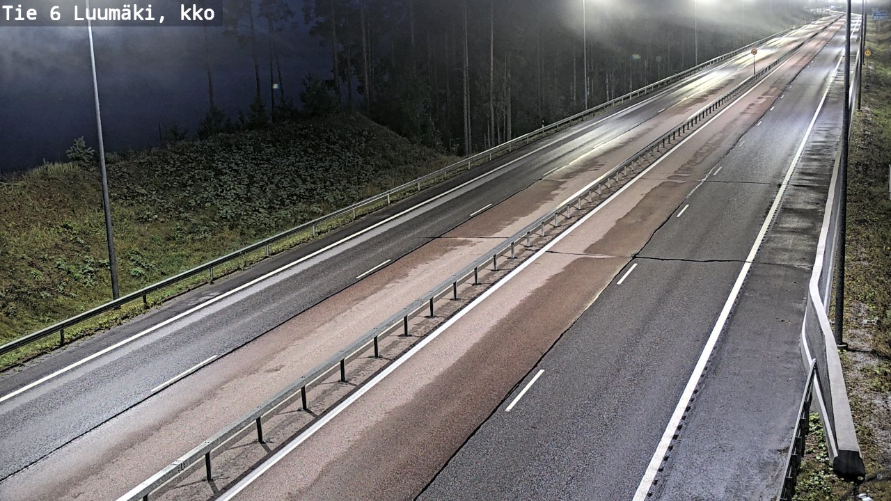 Kelikamerat Kuva Tie 6 Luumäki, kirkko, Luumäki, Etelä-Karjala
