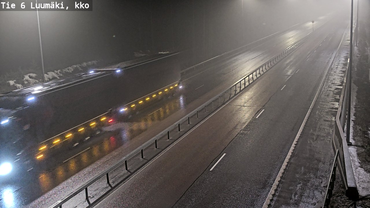 Kelikamerat Kuva Tie 6 Luumäki, kirkko, Luumäki, Etelä-Karjala