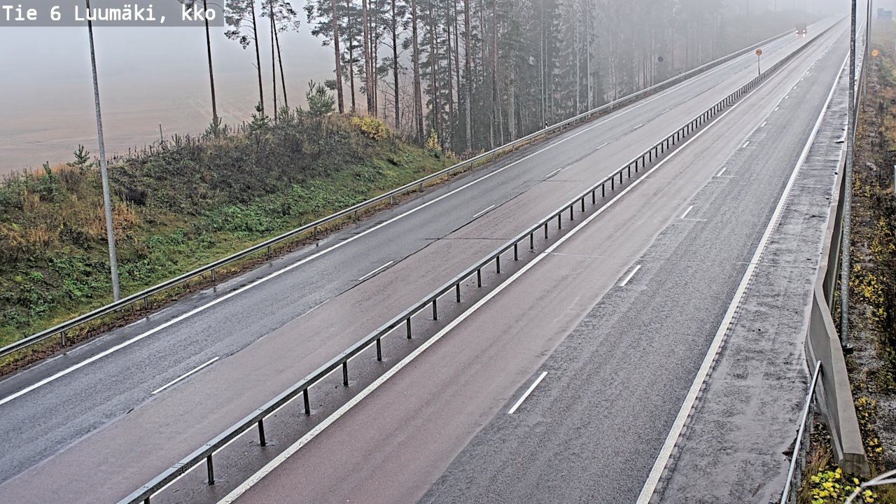 Kelikamerat Kuva Tie 6 Luumäki, kirkko, Luumäki, Etelä-Karjala