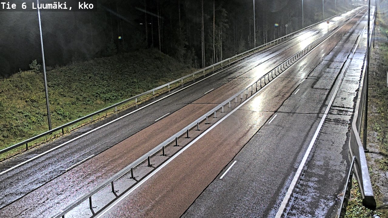 Kelikamerat Kuva Tie 6 Luumäki, kirkko, Luumäki, Etelä-Karjala