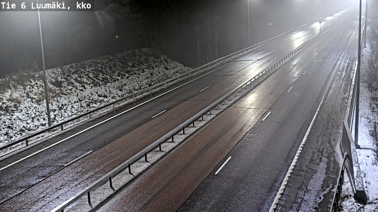 Weather Camera Image Road 6 Luumäki, kirkko, Luumäki, Etelä-Karjala