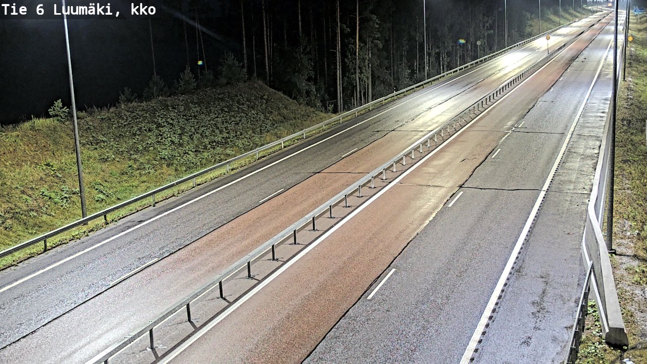 Kelikamerat Kuva Tie 6 Luumäki, kirkko, Luumäki, Etelä-Karjala