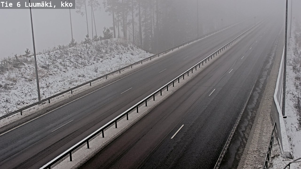 Weather Camera Image Road 6 Luumäki, kirkko, Luumäki, Etelä-Karjala