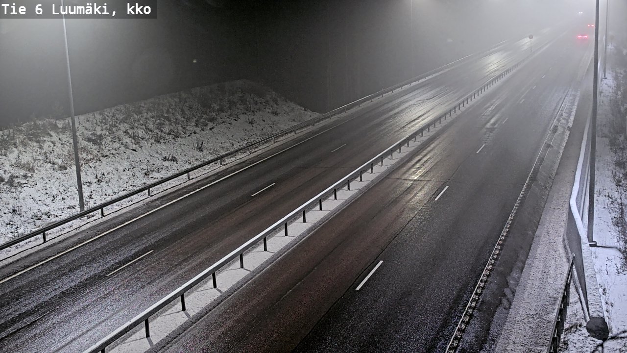 Weather Camera Image Road 6 Luumäki, kirkko, Luumäki, Etelä-Karjala