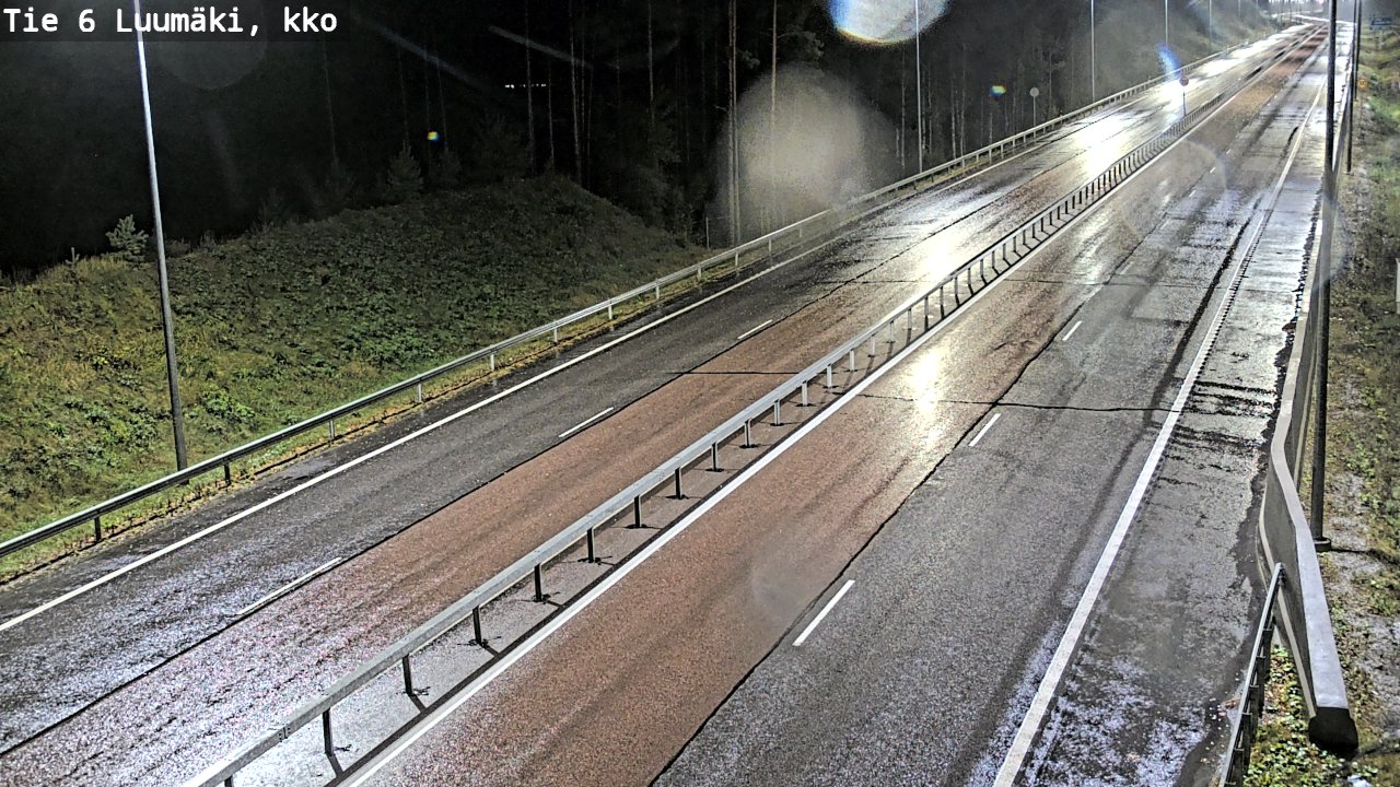 Kelikamerat Kuva Tie 6 Luumäki, kirkko, Luumäki, Etelä-Karjala